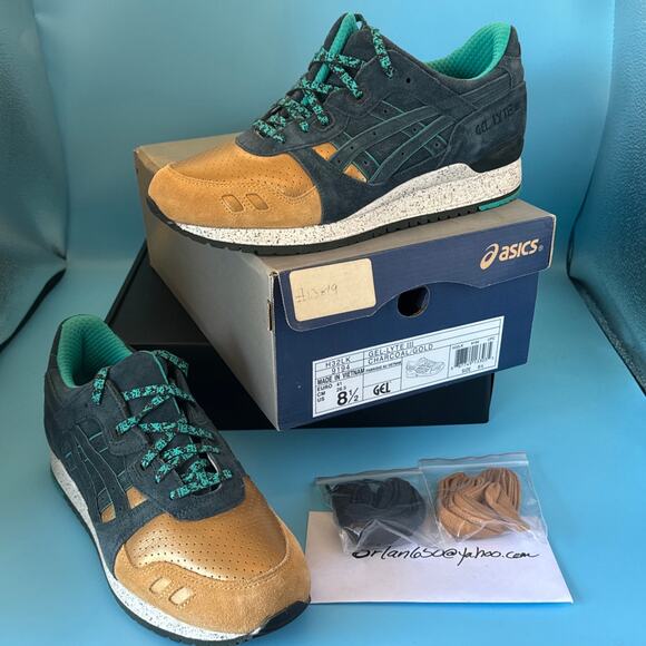 Concepts x ASICS Gel Lyte 3 "Three Lies" m8.5 - Picture 1 of 15